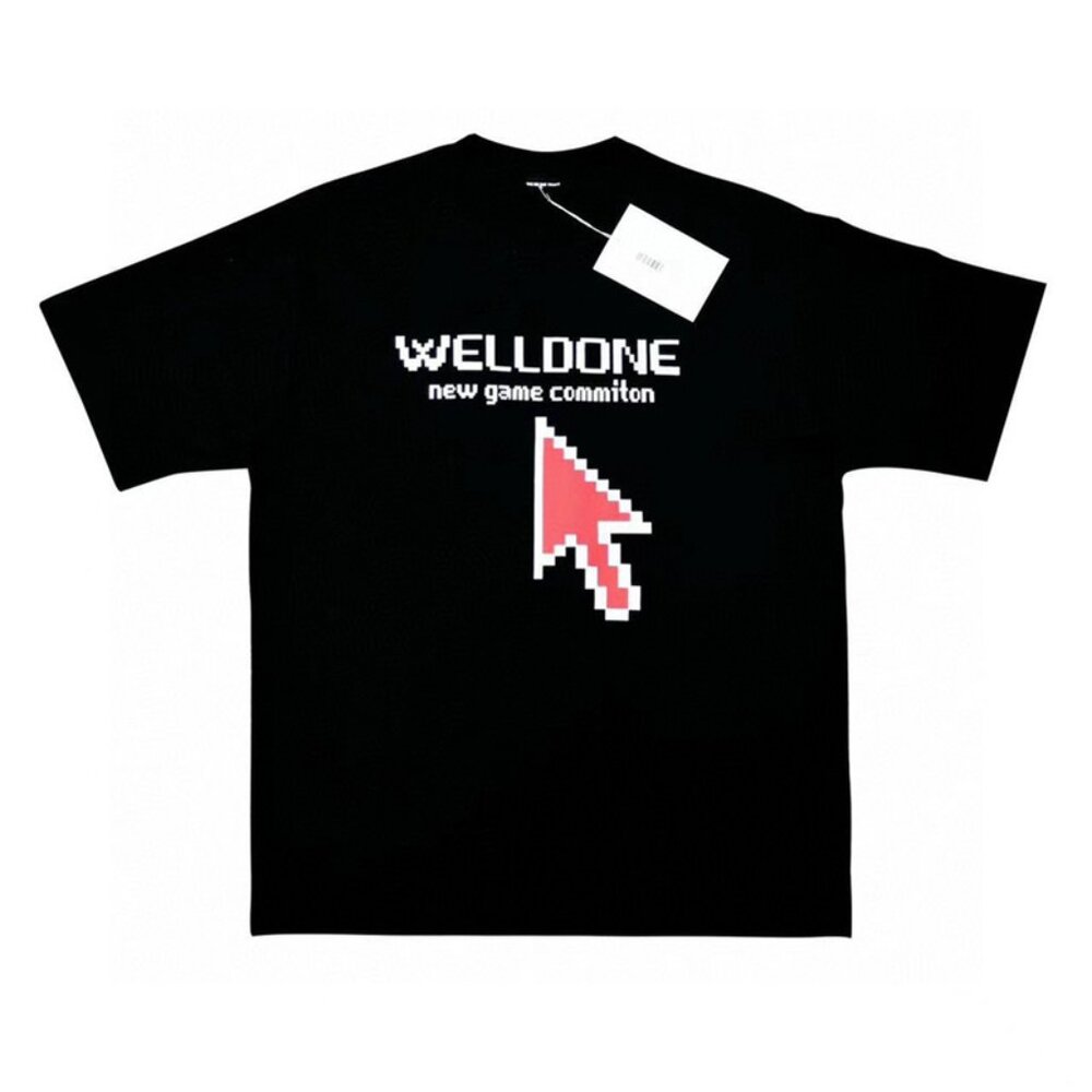 We11done Mouse Arrow Loose Short Sleeves